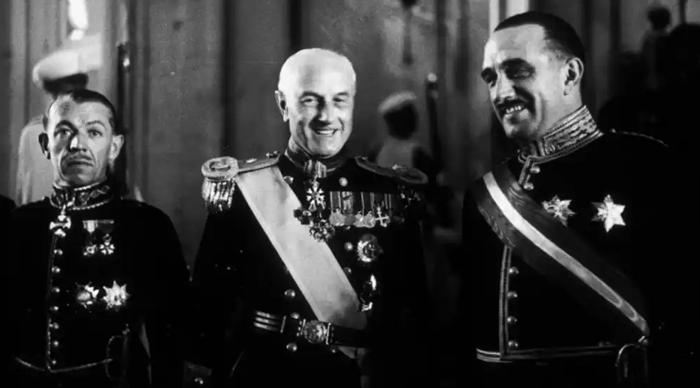1940._Presentacion_de_cartas_credenciales__de_Sir_Samuel_Hoare_como_nuevo_embajador_de_Gran_Bretana_en_Espana.