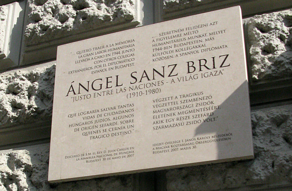 Sanz Briz, salvamento de judíos por orden de Franco