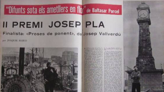 Con Franco, la producción literaria en catalán fue apoyada y muy fecunda