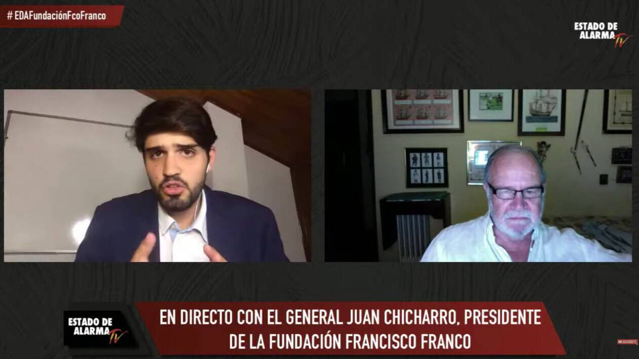 El PRESIDENTE de la FUNDACIÓN FRANCISCO FRANCO en Estado de Alarma TV
