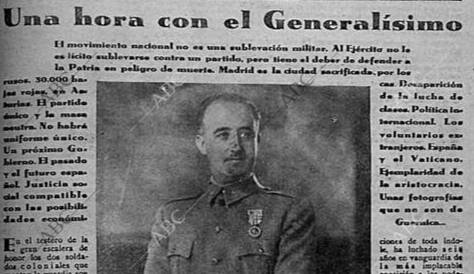 “Una hora con Franco” en el diario ABC (Julio de 1937)