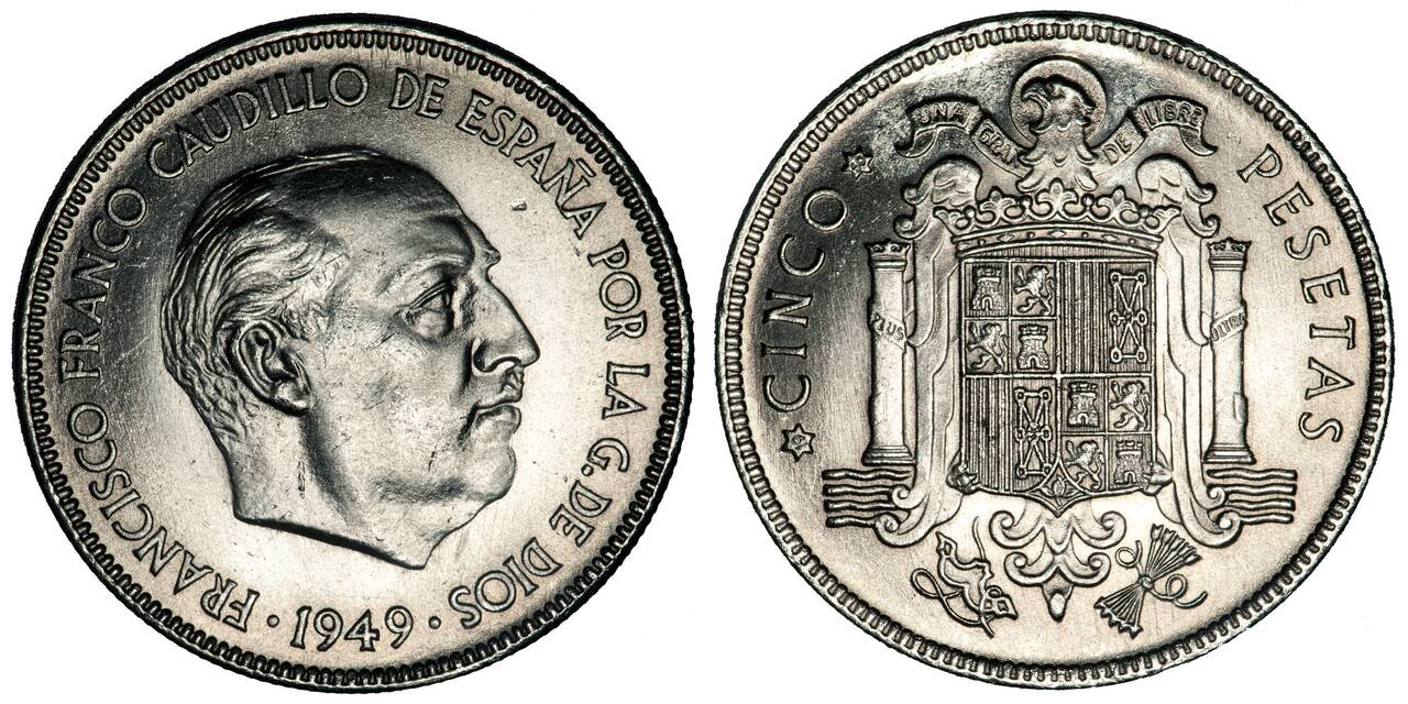 Monedas que ya son historia: La numismática del Estado Español con Francisco Franco (1)