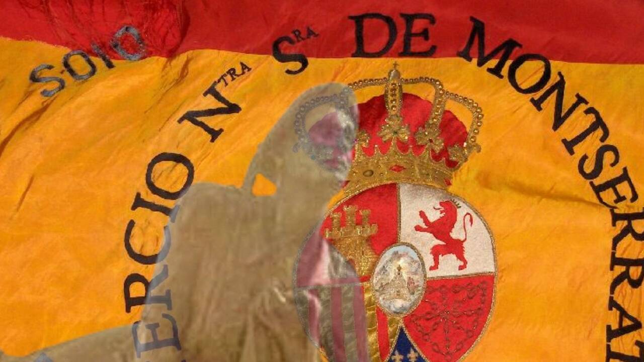 Tercio de requetés de Nuestra Señora de Montserrat: Profanados por sus nietos y por monjes, por Pedro F. Barbadillo