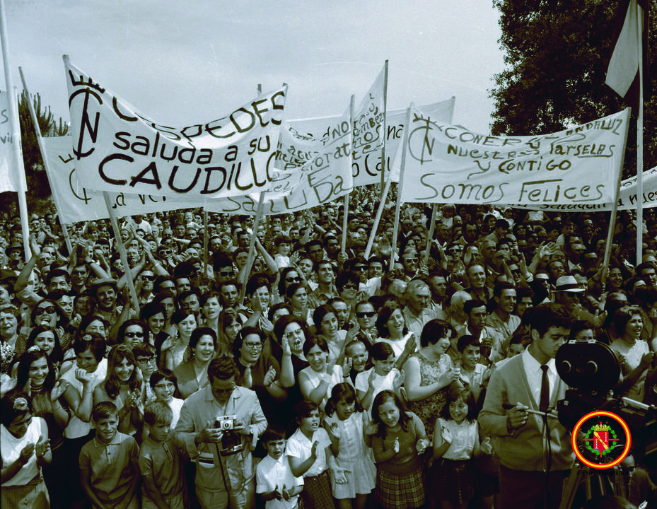 04-05-1961: Franco visita Córdoba y Cabra