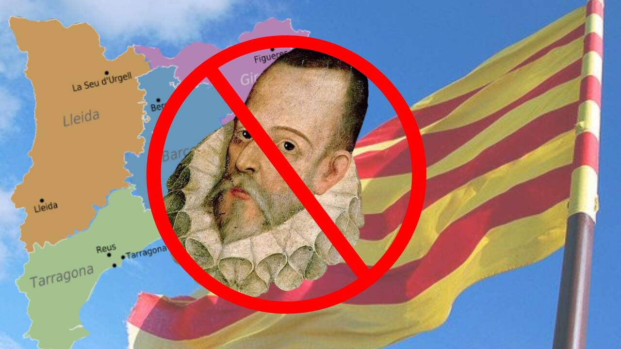Cervantes expulsado de Cataluña, por Eduardo García Serrano