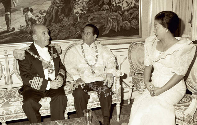 02-07-1962: Diosdado Macapagal ofrece una cena en honor al Generalísimo