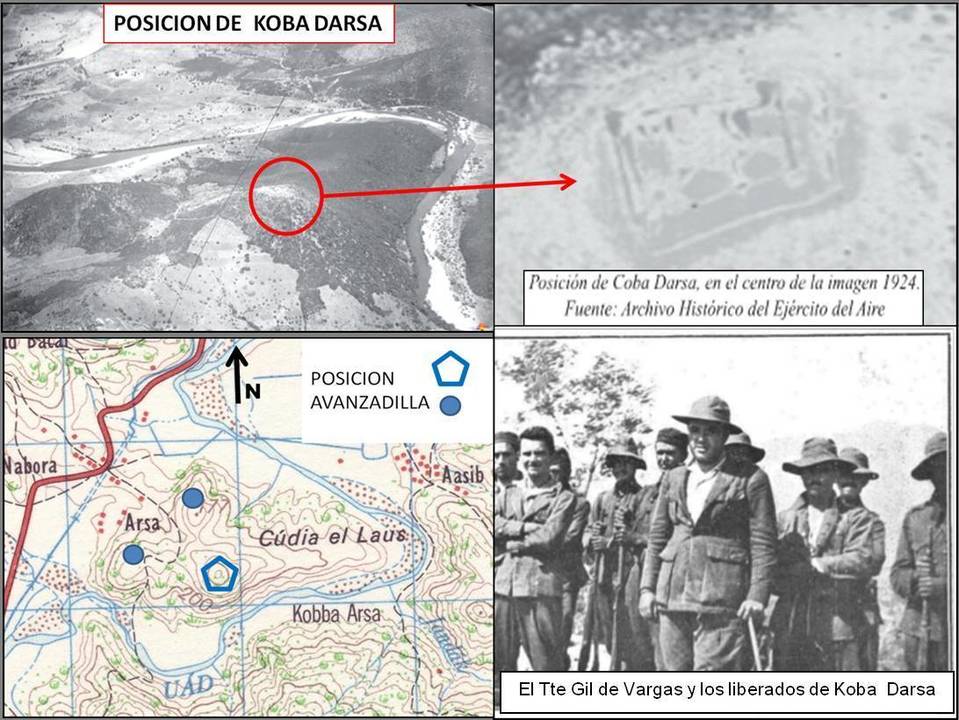 06-07-1924: Franco rompe el cerco y socorre la posición de Koba Darsa