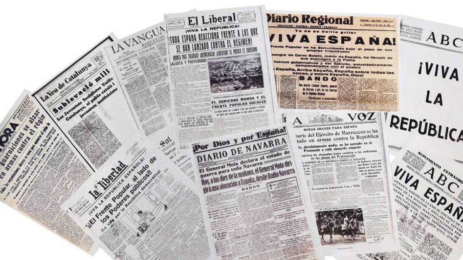 La prensa en los primeros días del Alzamiento, por EPB