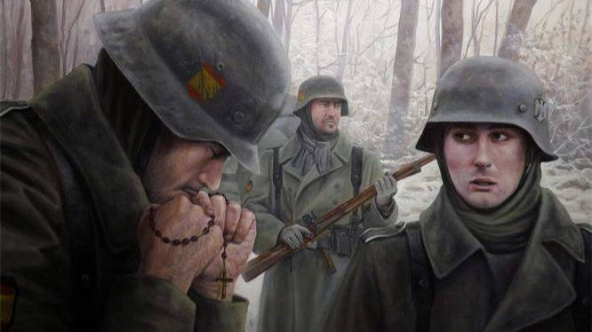 07-09-1942: Puesto de mando en Pokroskaia