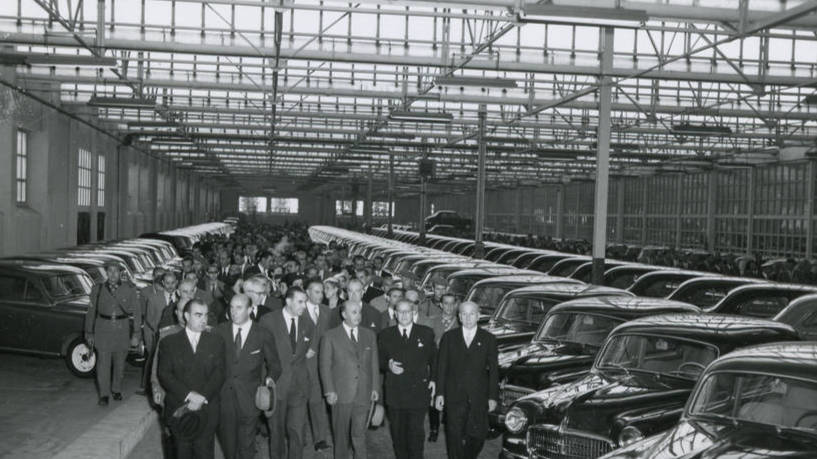 05-10-1955: Inauguran SEAT en Barcelona