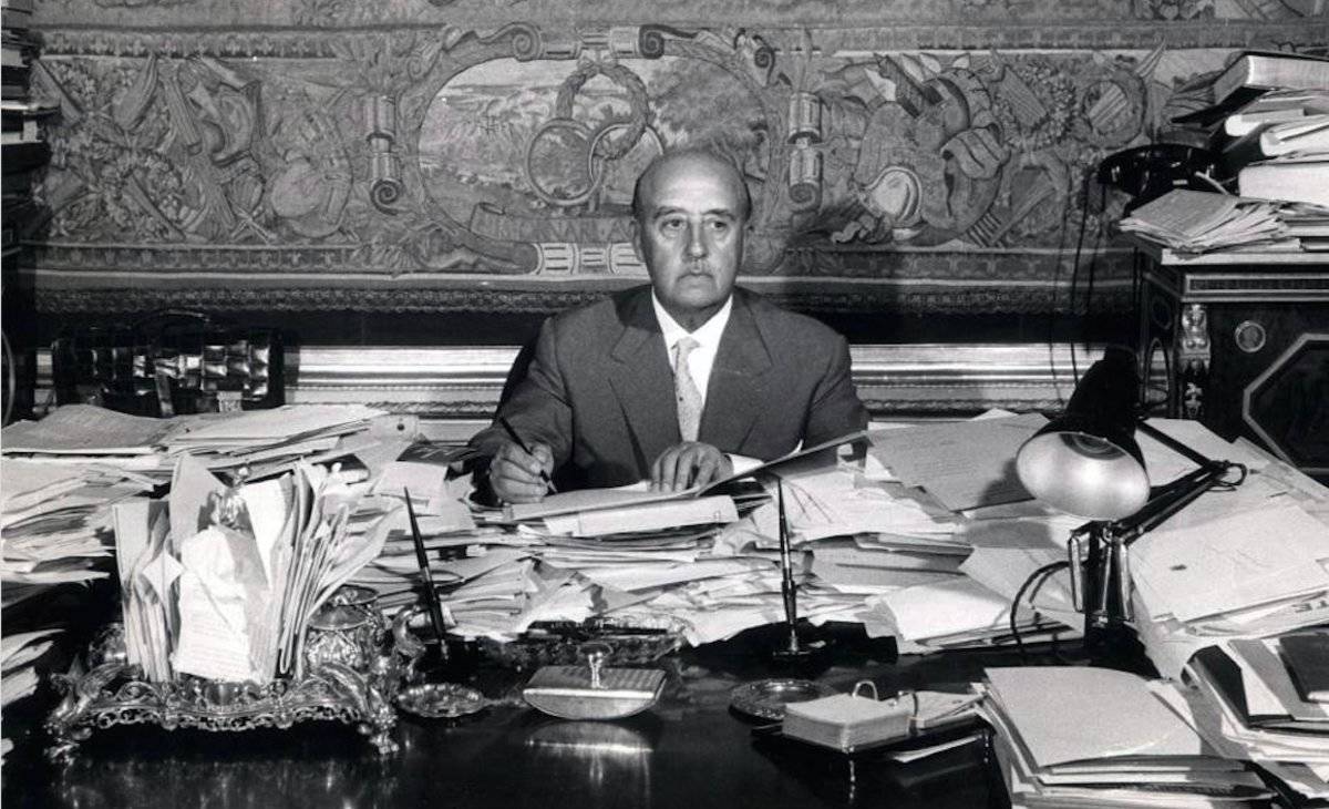 23-01-1963: Francisco Franco recibe a periodistas portugueses