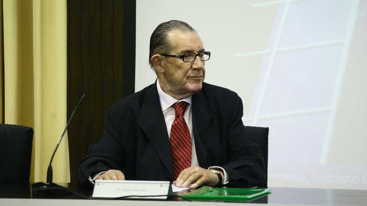 Fallece Juan Velarde. Premio Príncipe de Asturias de Ciencias Sociales en 1992 e Hijo Predilecto de su Salas natal.