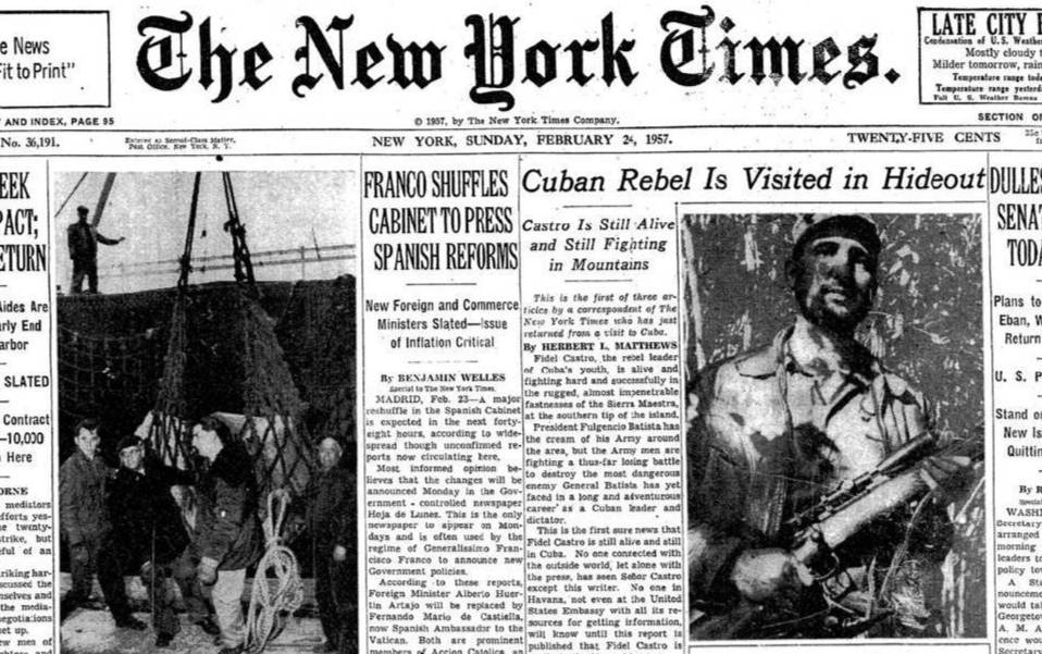 19-03-1957: Francisco Franco hace unas declaraciones al “New York Times”