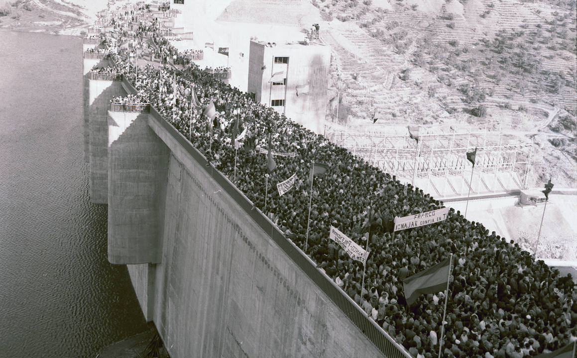 03-06-1969: Inauguración del pantano de Iznájar (Córdoba)
