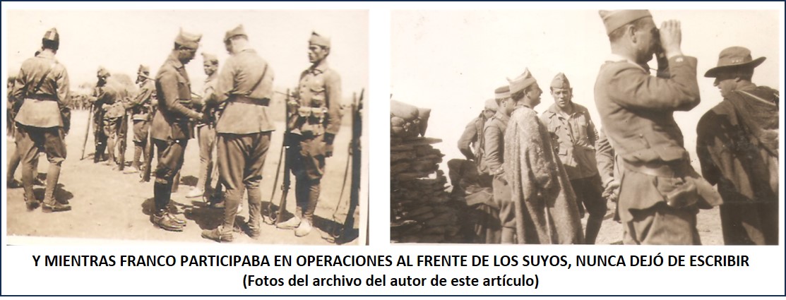 Francisco Franco, escritor militar, por Salvador Fontenla