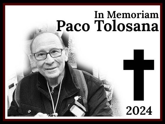 Nuestras delegaciones informan: In memoriam Paco Tolosana