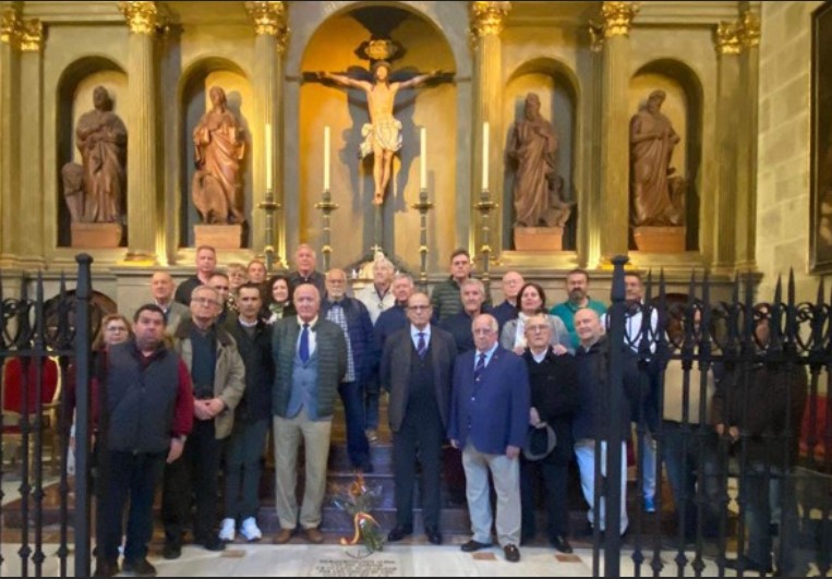 LA FNFF EN MALAGA RECORDANDO LA LIBERACION DE LA CIUDAD EL 7 DE FEBRERO DE 2025