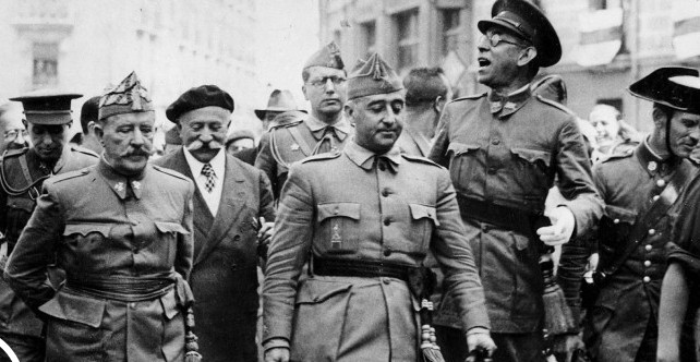 Los generales del 18 de julio de 1936 contra la II República, el golpe de Estado que inició la Guerra Civil